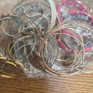 Mixed vintage lot of hoops and earrings